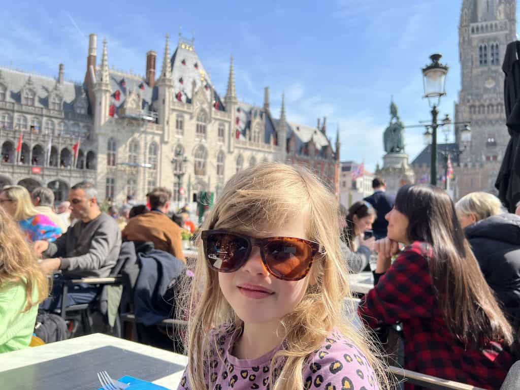 Martha in the central square, Bruges