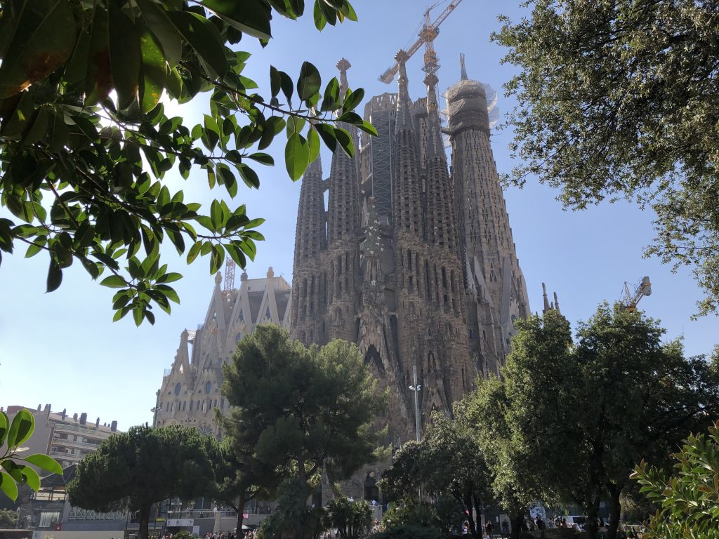 Sagrada familia in Barcelona