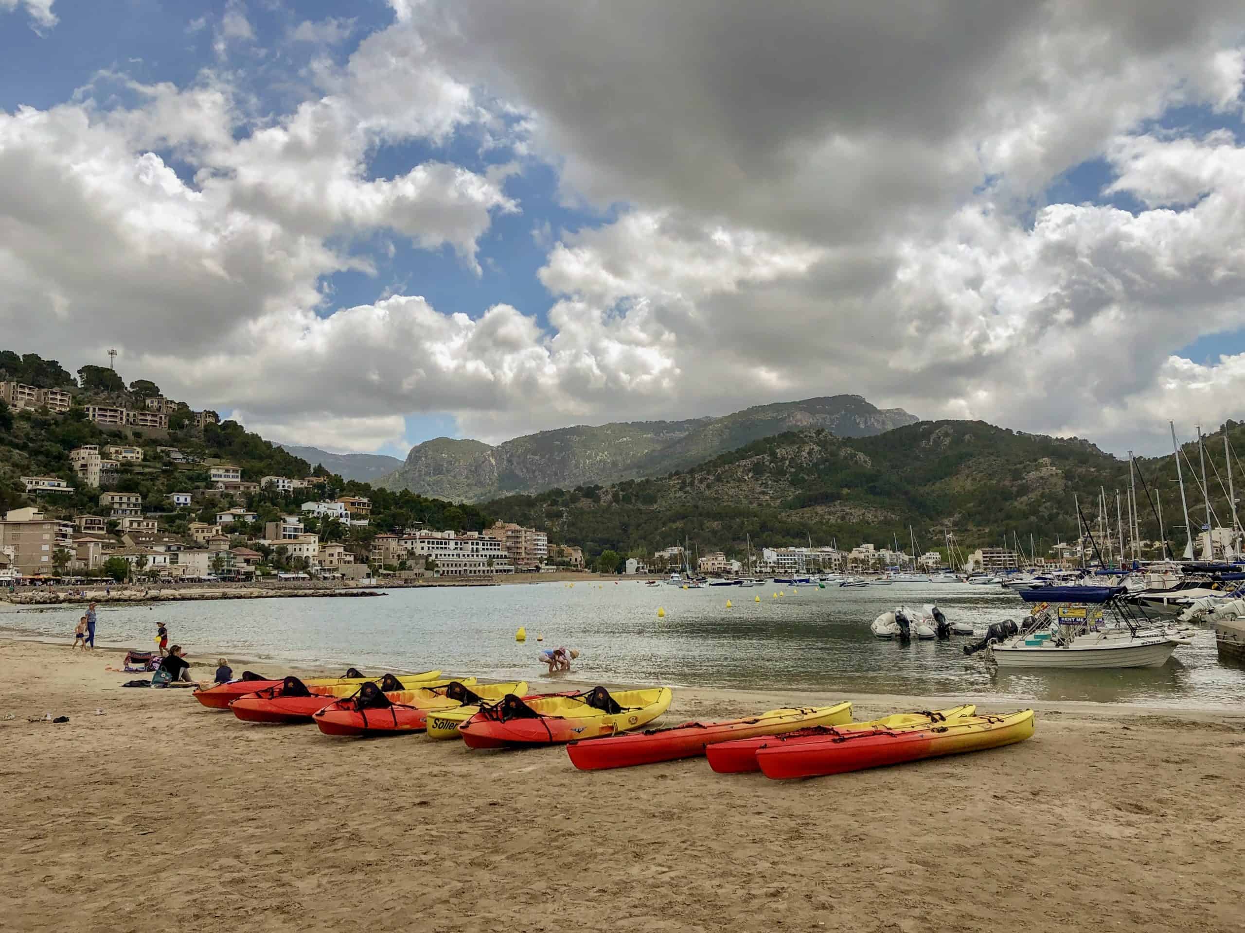 The beautiful port of Soller