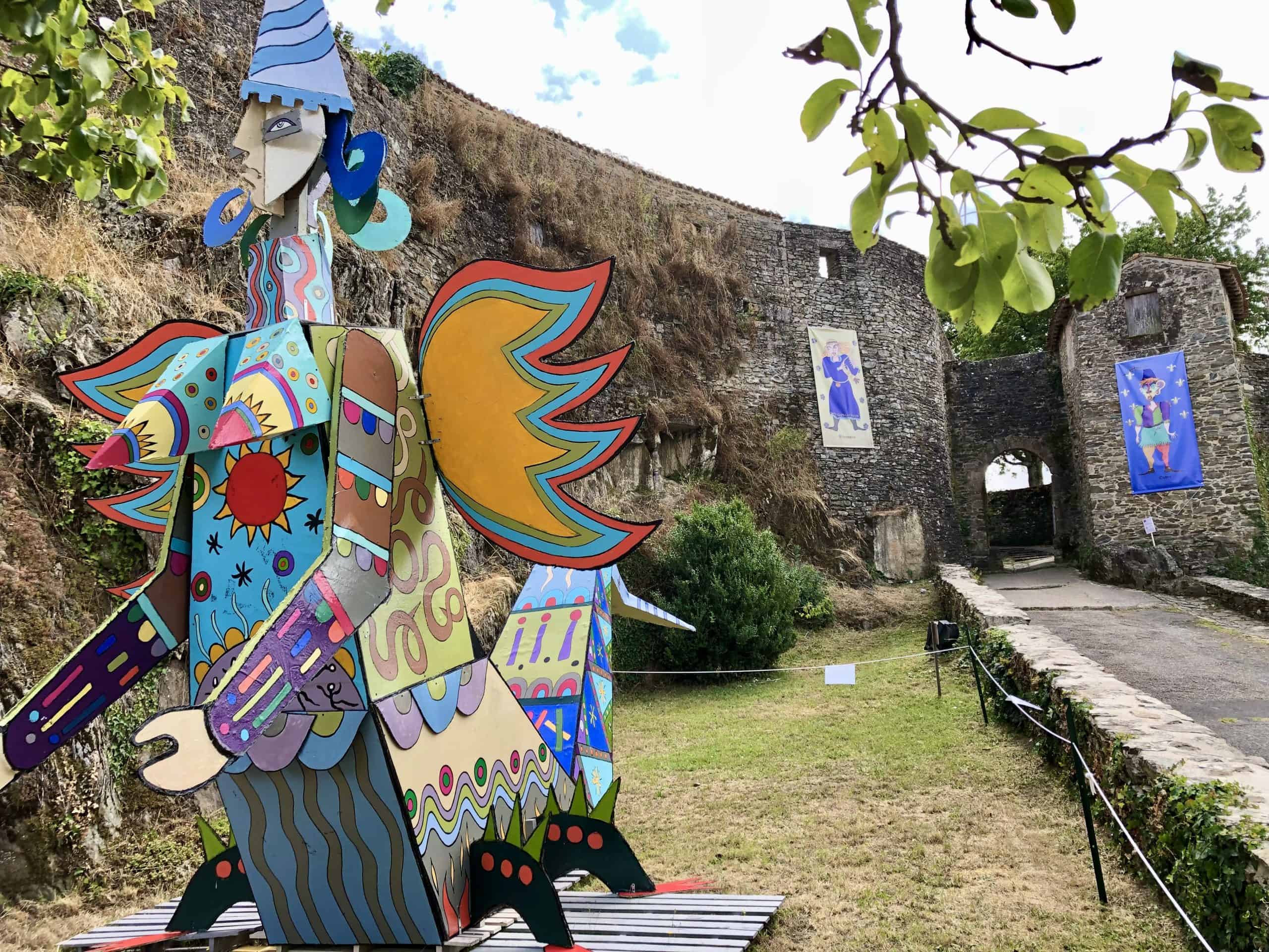 Town walls in Vouvant