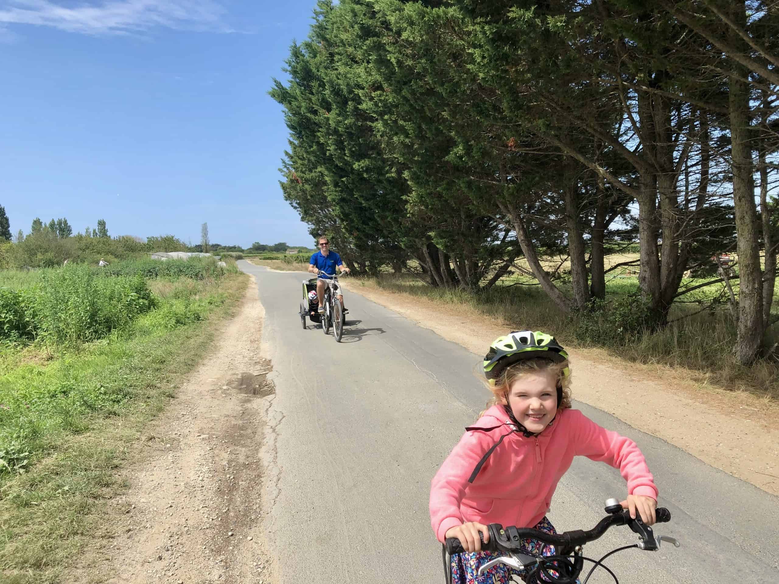 Biking on Il de Ré