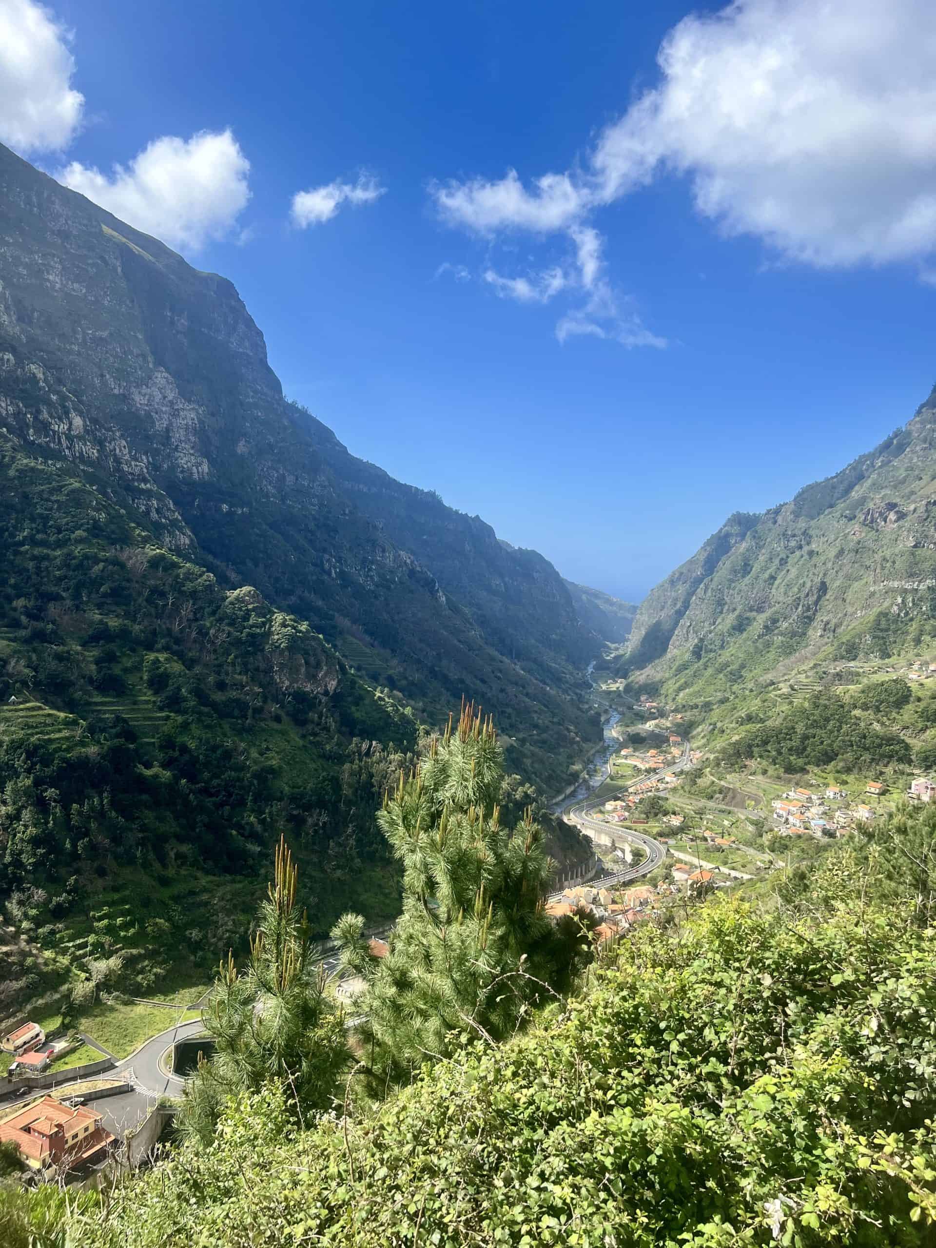 Madeira road trip - the road to São Vicente