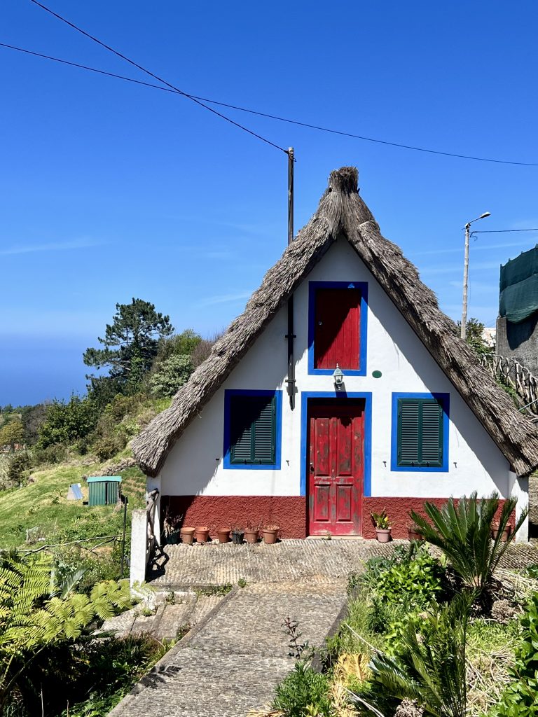 Traditional houses in Santana, Madeira