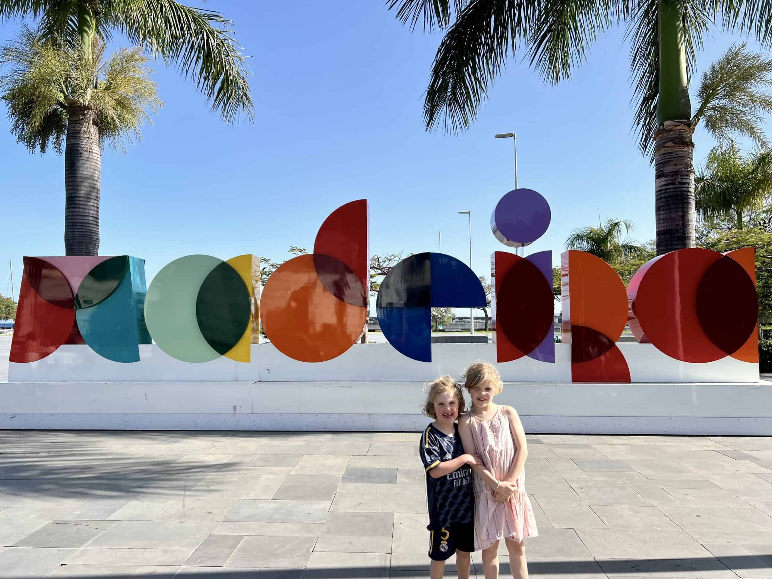 Madeira sign in Funchal