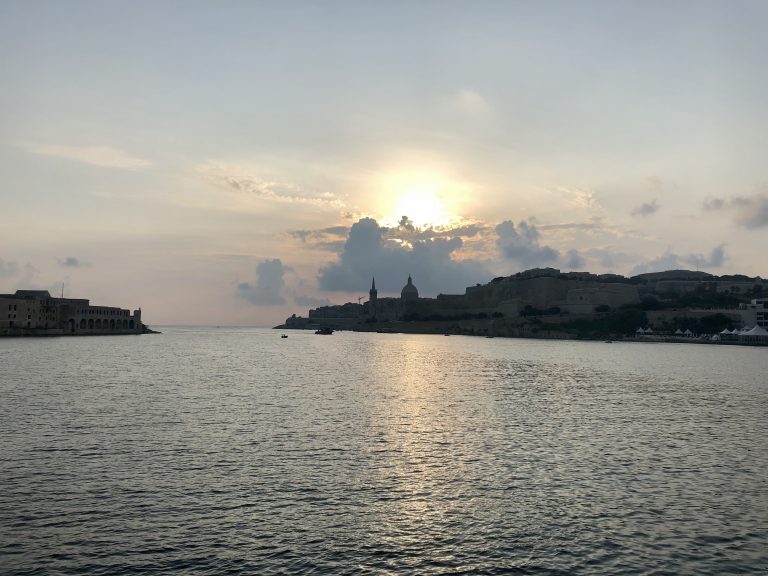 Early morning view of Valletta, Malta